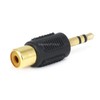 Monoprice 107147 3.5mm Stereo Plug to RCA Jack Adaptor, Gold