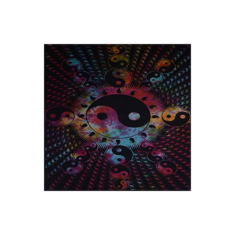 Kunst und Magie Decorative Wall Hanging Yin and Yang Mandala
