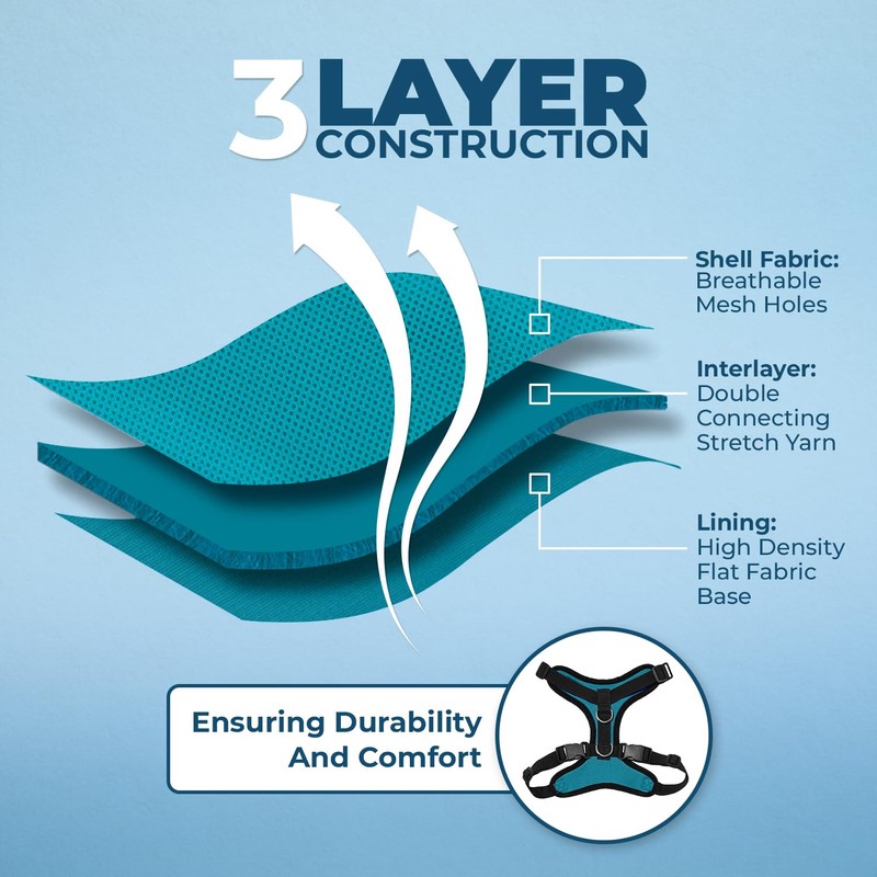 Voyager Escape Proof Cat Harness and Leash Set with Reflective