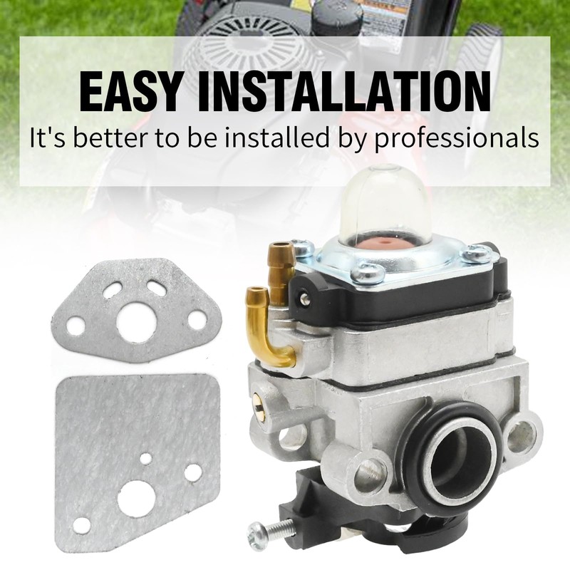 JUUDDENPARTS 20016-81020 Carburetor for Ryobi S430 Lawn Mower RY34001 RY34005