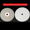 Diamond Flat Lap Disc Set 10 PCS, ENLAYER 4Inch Diamond
