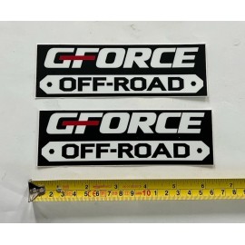 Unbranded 2 G-FORCE OFFROAD Decals Stickers overland adventure trails camping rv outdoors