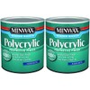 Minwax 622224444 Polycrylic Protective Finish, 1 Quart, Matte 2 Pack