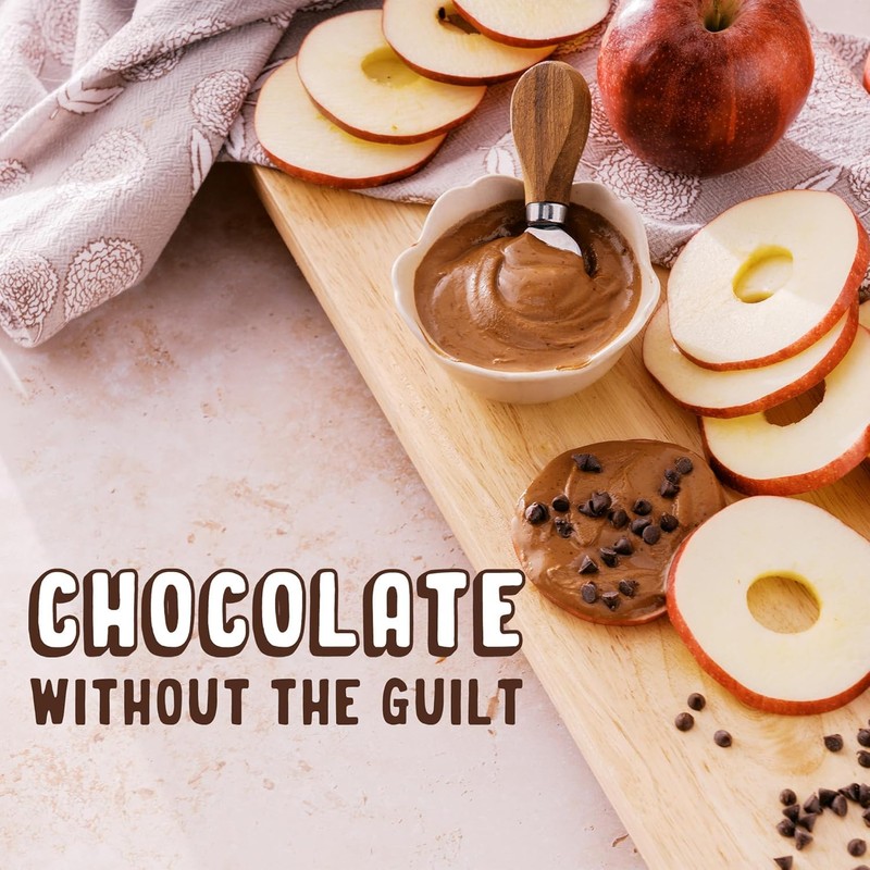 PBfit 8 Ounce Peanut Butter Powder Chocolate Flavor, Cocoa Powdered