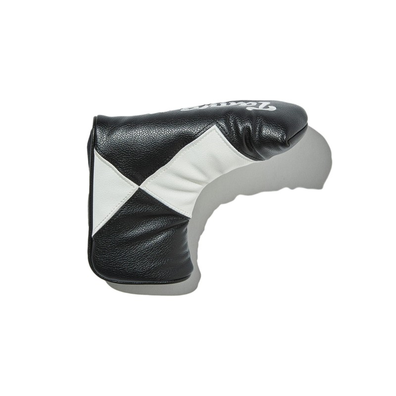 BACKSPIN Diamond Pattern Plaid Synthetic Leather Head Cover Putter Pin