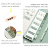 Gradient Sticky Notes Tabs, Transparent Sticky Tabs, Index Tabs, Sticky
