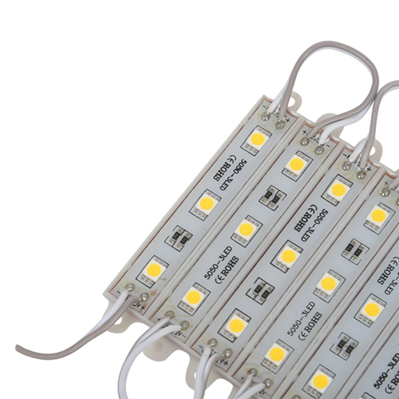 3 x 10Pcs 5050 SMD 3 LED Module LED Strip
