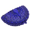 Elegantes Embragues de Cristal para las Mujeres Peacock Bolso de