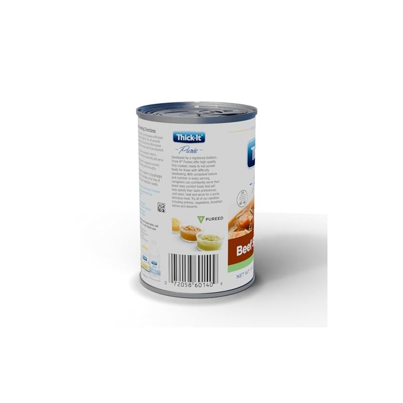 Thick-It Pureed Beef Stew (IDDSI), Made with Real Beef &