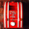 Retro Doorbell Pull Station Doorbell Commemorative Medal Gift for Firefighters