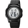 OLAZONE Ultra-Thin Minimalist Sports Waterproof Digital Watches Men with Wide-Angle