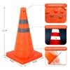 Foldable Traffic Cone, Warning Cone, Traffic Cone, Foldable Pylon Safety