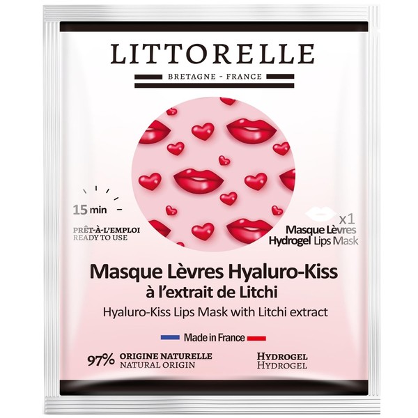 Lychee Moisturising, Plumping and Anti-Ageing Lip Mask - Hydrogel Lip