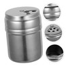 LABRIMP 3Pcs Portable Stainless Steel Spice Dispenser with Rotating Tops