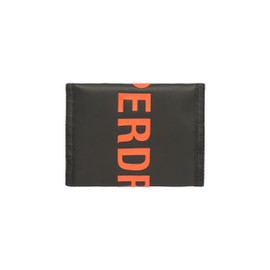 Superdry Women's Tarp Tri-fold Wallet Billfold, Black, One Size