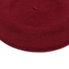 Umeepar Wool French Beret Hat Solid Color Winter Hat for