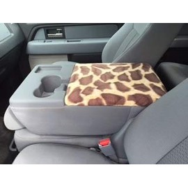 Auto Console Covers - Premium Center Console Cover Armrest- Fits The Nissan Titan 2015-2025 Middle Seat Console Armrest Cover Fleece Fabric.