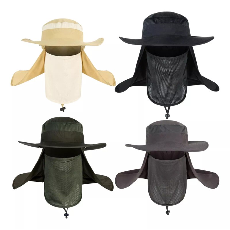 Veraly Sombrero De Proteccion Sol Cuello Cara Transpirable Chico