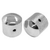 Dijedev 4 Pcs Metal Guitar Knobs, Volume Tone Control Knobs,
