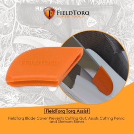 FieldTorq Super Tool Cut-Proof Torq Assist Reusable Protective Cap for Bone Cutting Knife and Cut Prevention (3-Pack) Fits Pre-2020 Models