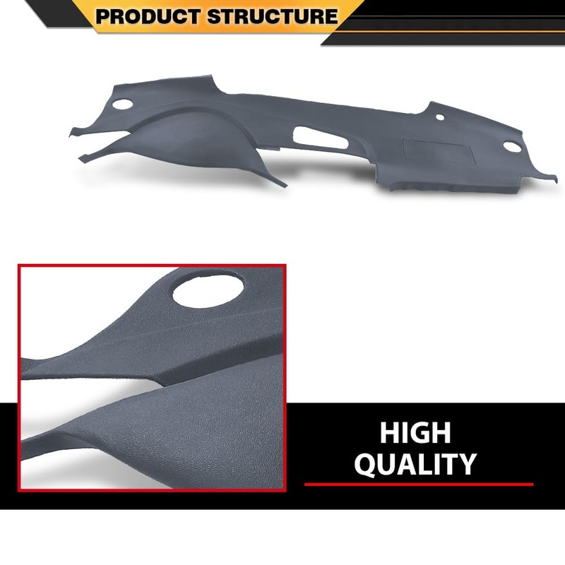 CNNELL Dash Board Cover Compatible with Acura TL 2004 2005