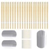 40PCS Ear Candle Removal Cleaning Kit,Easy to Use,Earwax-Removal with Storage