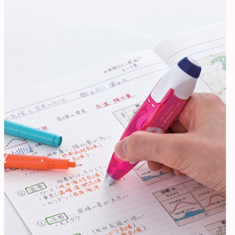 Tombow MONO Correction Tape Mono 2-Way CT-PEX5C40 Blue