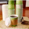 Yes!Fresh 12oz Disposable Hot Beverage Paper Coffee Cups with Sleeves