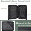 Carry On Luggage, Expandable Hardside Suitcase, ABS Harshell Spinner Luggage