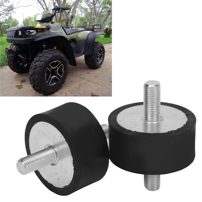 2 Pcs Engine Top Isolator Mount 3110044 Aluminum Rubber Replacement