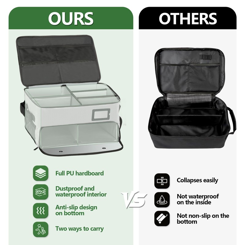 1GoTo-G 3 Layer Golf Trunk Organizer - Large Capacity Golf