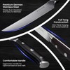 SIXILANG Steak Knives Set of 6 Piece - Sharp Stainless