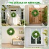26” Boxwood Wreaths for Front Door Summer Wreaths for Front