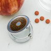 Cute Donut with Sprinkles Chocolate Icing Pill Case Trinket Gift