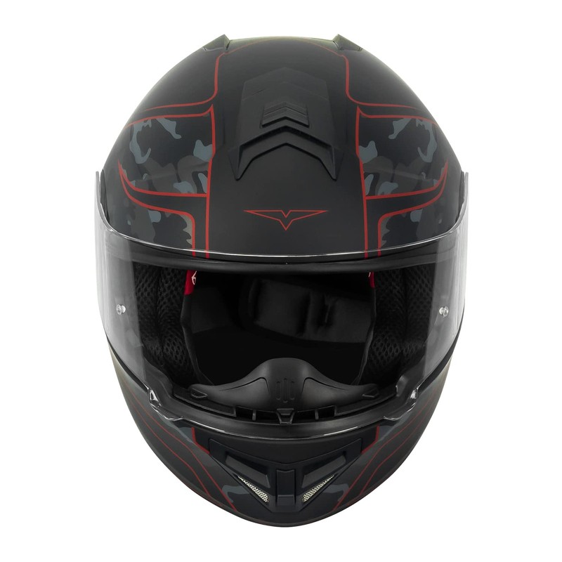 VCAN VX28 Full Face Modular Flip-Up Motorcycle Helmet ECE &