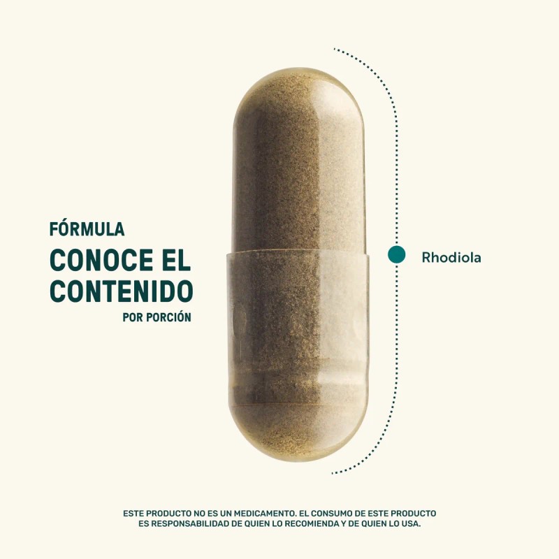 Rhodiola Rosea Life 360 120 Cpsulas Con Raiz Rhodiola Sin