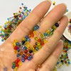 4mm Glass Seed Beads, 2000 Pcs 6/0 Round Craft Beads
