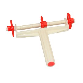 OVENTE Pasta Pastry and Ravioli Cutter with Adjustable BPA-Free Wheels and Compact Easy to Remove 3-Wheel Design, Dough Slicer Perfect for Homemade Pasta Cookie and Pie, Red and White ACPPA7100R