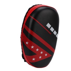 PU Arc Boxing Foot Target Strong Tensile Strength Boxing Protective Gear for Fitness TrainingRed / Single