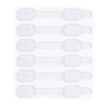 Child Safety Belt for Cupboard Doors, Child Lock, Child Lock, Child Lock, No Pinched Fingers, Extra Easy Installation, No Tools Required for Drawers, Cabinets