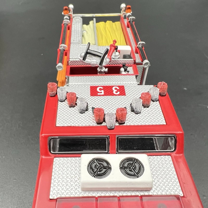 Non-operating Lightbars 3 Pack 1/64 FDNY NYPD Split Vector Lightbar