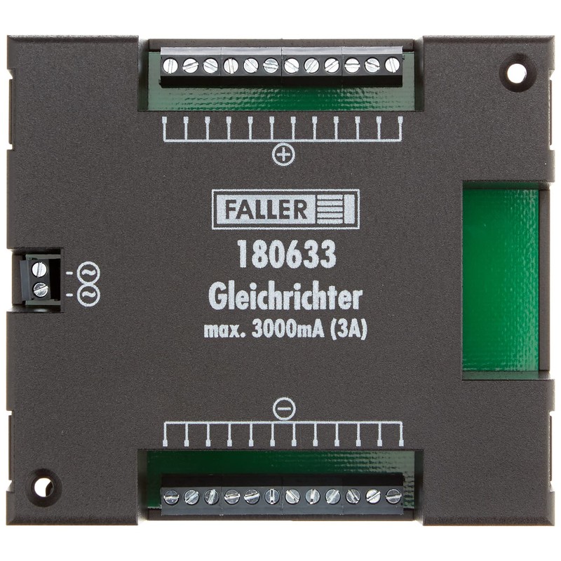 Faller 180633 - Modellismo Ferroviario, Raddrizzatore