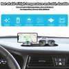Multifunction Car Anti-Slip Mat with 360° Rotating Auto Phone Holder,