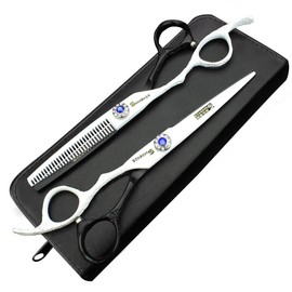 Hairdressing Scissors 6 Left-Handed Japanese High-End Barber Scissors 440C