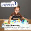 Excellerations Light Table Math Bin - 296 Pieces