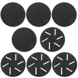 ECSiNG Replacement Grinding Heads Compatible with Asiaark Electric Foot Horn Remover, Pedicure Tools, 100 Grit and 60 Grit, 8 Pack