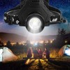 XHP 70 Headlamp, 5 Brightness Adjustment, High Brightness, Camping Lamp,