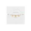 Estella Bartlett Gold Plated Shine Bright Beaded Cord Bracelet