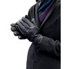 THMO Men's Thinsulate Leather Gloves for Winter Windproof Outdoor Fleece