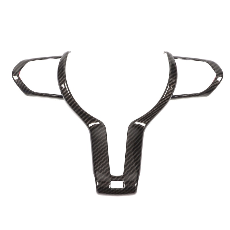 Steering Wheel Trim Carbon Fiber Color ABS Replacement for M2
